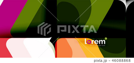 Geometric abstract background 46088868