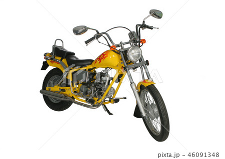 Yellow motorbike 46091348