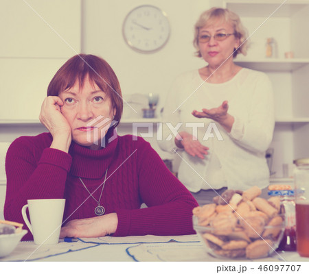 mature females quarreling and disagreement mature females quarreling and disagreement 46097707