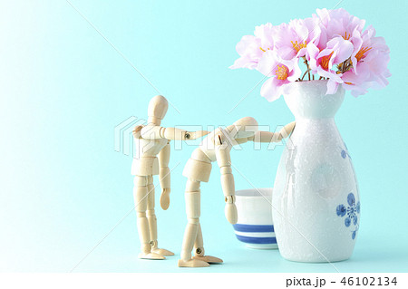 花見でゲロゲロ 46102134