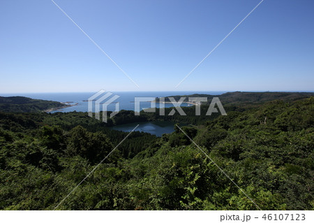 夏の男鹿半島　八望台 46107123