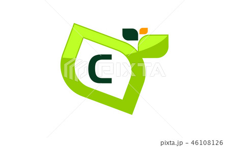 Leaf Initial C Logo Design Template Vector Leaf Initial C Logo Design Template Vector 46108126