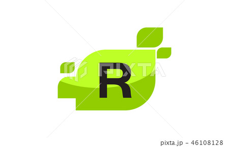 Leaf Initial R Logo Design Template Vector 46108128
