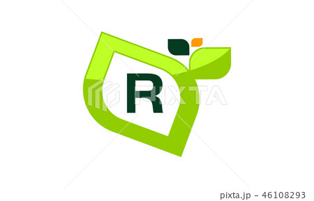 Leaf Initial R Logo Design Template Vector Leaf Initial R Logo Design Template Vector 46108293