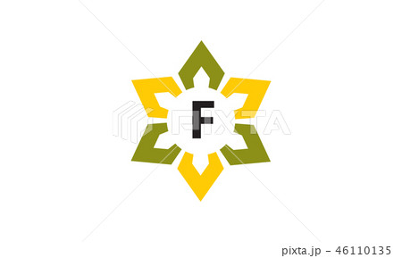 Flower Infinity Letter F 46110135