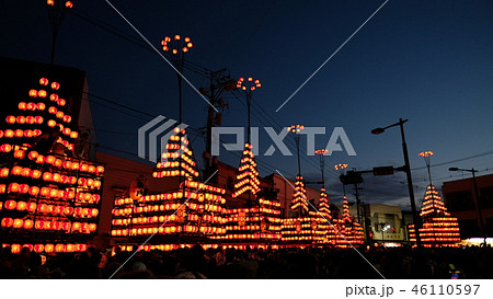 二本松の提灯祭り　出発 46110597