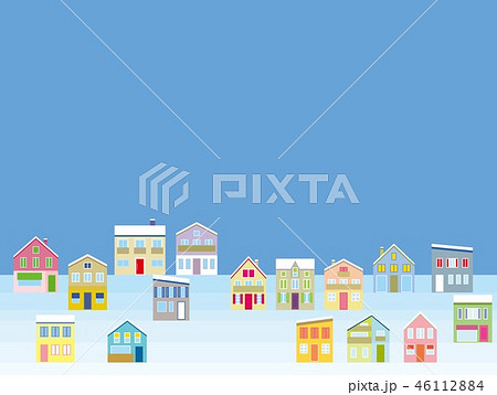 街並み　冬 46112884