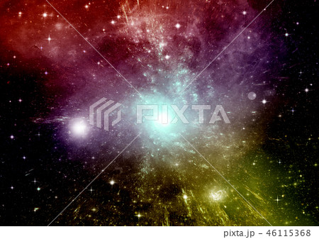 galaxy in a free space 46115368