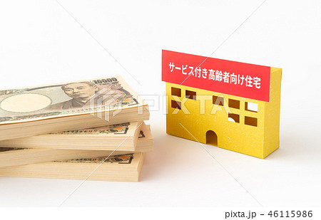 サービス付き高齢者向け住宅　サ高住　高齢者用　住居　高齢化社会 46115986