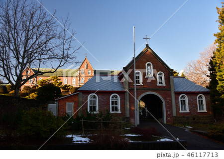 北海道北斗市上磯地区のトラピスト男子修道院の風景を撮影 46117713