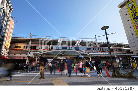 日本の東京都市景観 自由が丘駅などを望む 日本の東京都市景観 自由が丘駅などを望む 46121287