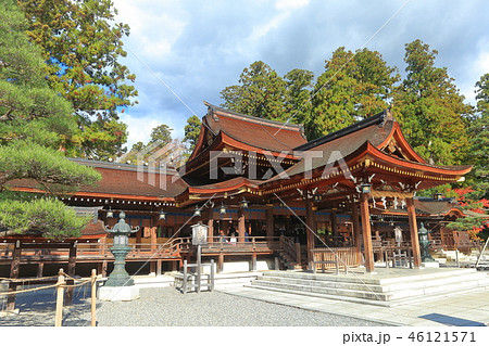 多賀大社　拝殿 46121571