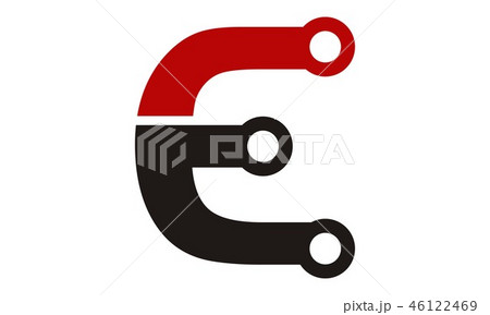 Letter E Electric Symbol 46122469