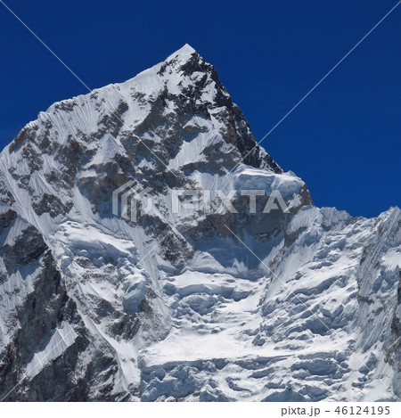 Peak of Mount Nuptse, 7861m. Peak of Mount Nuptse, 7861m. 46124195