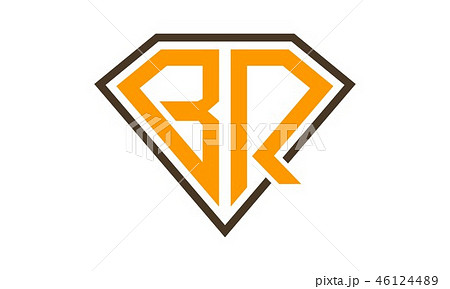 Letter BR Diamond Letter BR Diamond 46124489