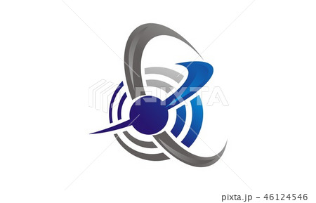Business Target Logo Design Template Vector 46124546