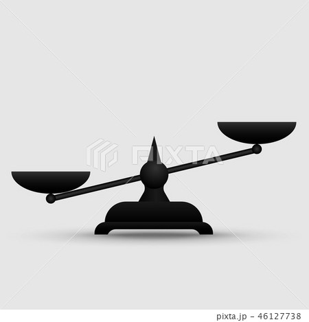 Vector scales symbol Icon Vector scales symbol Icon 46127738