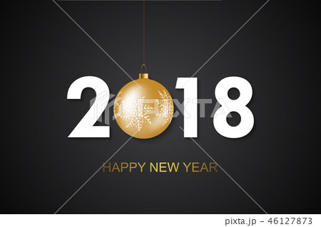New Year card template 46127873