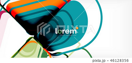 Geometric abstract background 46128356