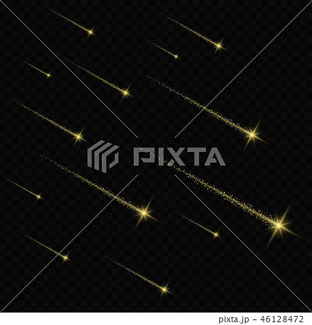 Magic light glow effect stars bursts 46128472