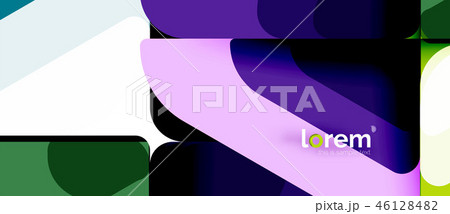 Abstract background multicolored geometric shapes modern design 46128482