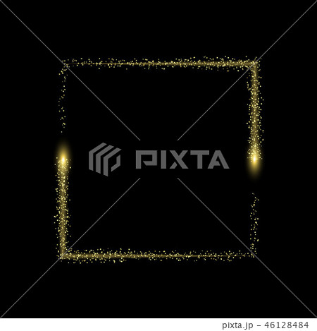 Magic light glow effect stars bursts 46128484