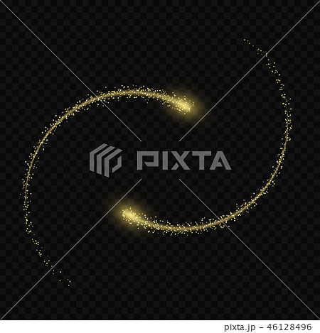 Magic light glow effect stars bursts 46128496