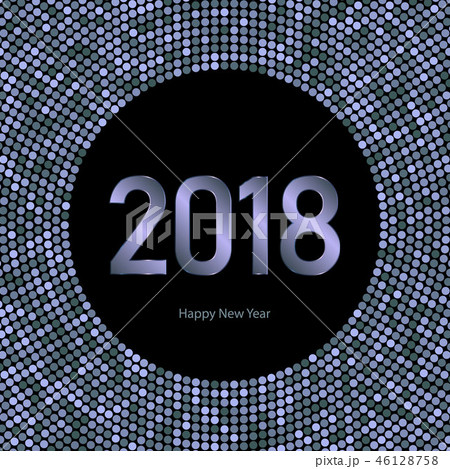 illustration of New Year celebration card template illustration of New Year celebration card template 46128758