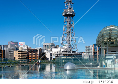 名古屋市 オアシス21 屋上 園路 水の宇宙船 ガラスの大屋根 空中回廊 空中散歩 名古屋市 オアシス21 屋上 園路 水の宇宙船 ガラスの大屋根 空中回廊 空中散歩 46130361