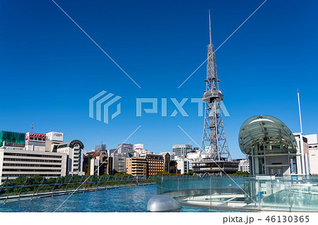 名古屋市　オアシス21　屋上　園路　水の宇宙船　ガラスの大屋根　空中回廊　空中散歩 46130365