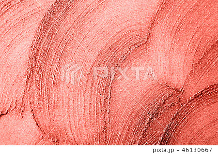 Beautiful textured living coral stroke 46130667