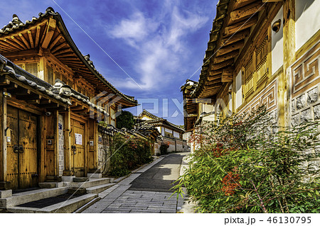 住宅 路地 風景 46130795