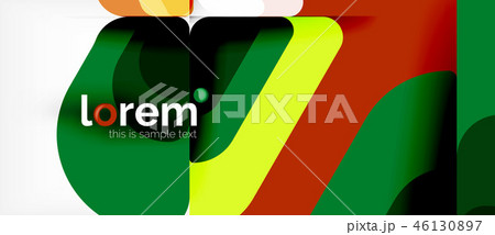 Geometric abstract background 46130897