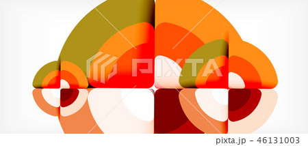 Circles and triangles design abstract background Circles and triangles design abstract background 46131003