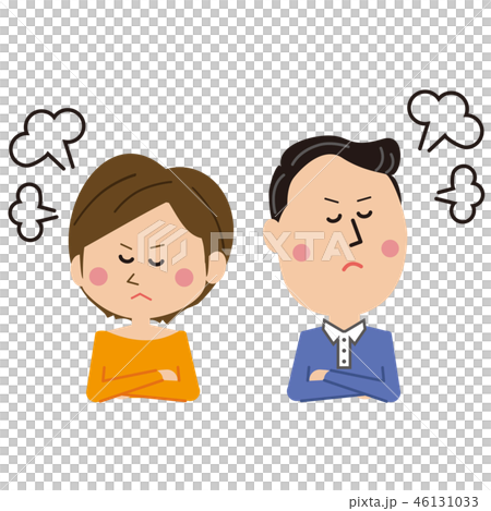 ポップな夫婦　喧嘩 46131033