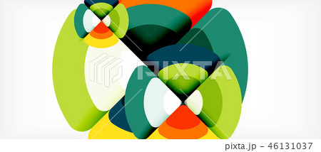 Circle abstract background 46131037