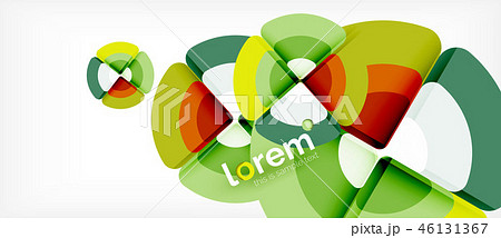 Circle abstract background 46131367