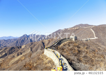万里の長城　Great wall	 46132335