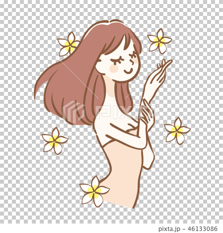 Beauty Image Flower Woman Beauty Image Flower Woman 46133086