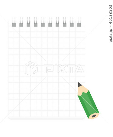 メモと鉛筆 46133503