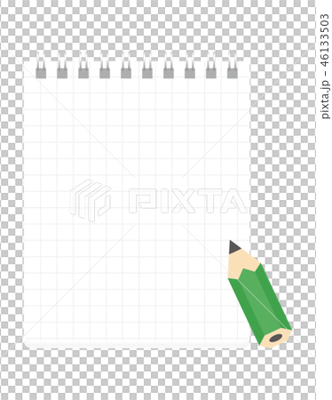 メモと鉛筆 46133503