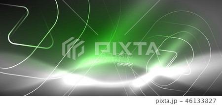 Vector neon color abstract background 46133827