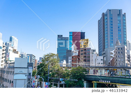 駅前風景 飯田橋駅 駅前風景 飯田橋駅 46133942