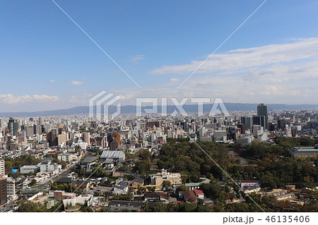 通天閣からの大阪の風景 通天閣からの大阪の風景 46135406