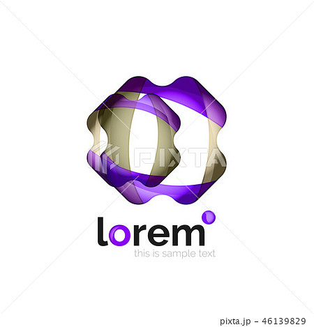 Abstract geometric business icon 46139829