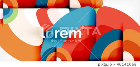 Circle abstract background Circle abstract background 46141068