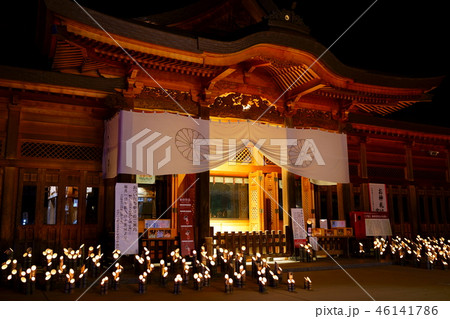 安曇野神竹灯(かみあかり):穂高神社 拝殿 安曇野市穂高 安曇野神竹灯(かみあかり):穂高神社 拝殿 安曇野市穂高 46141786