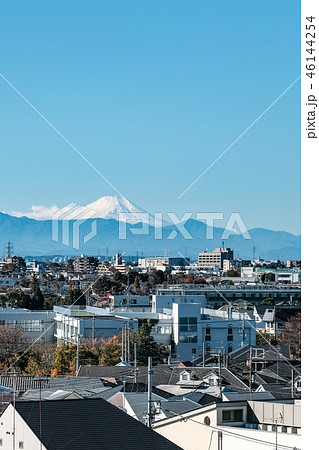 杉並区・阿佐ヶ谷から望む富士山 杉並区・阿佐ヶ谷から望む富士山 46144254