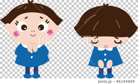 お願い&ごめんなさい(青い服の女の子シリーズ6) お願い&ごめんなさい(青い服の女の子シリーズ6) 46144884