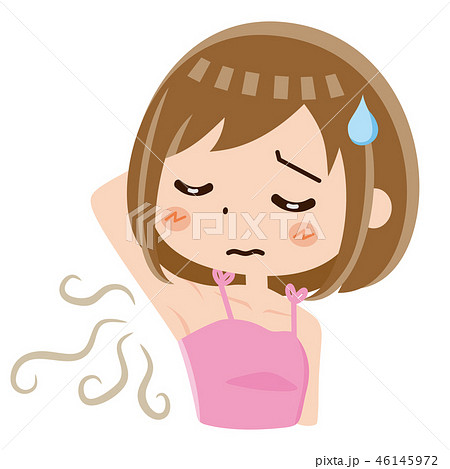 脇のニオイを気にする女性 46145972